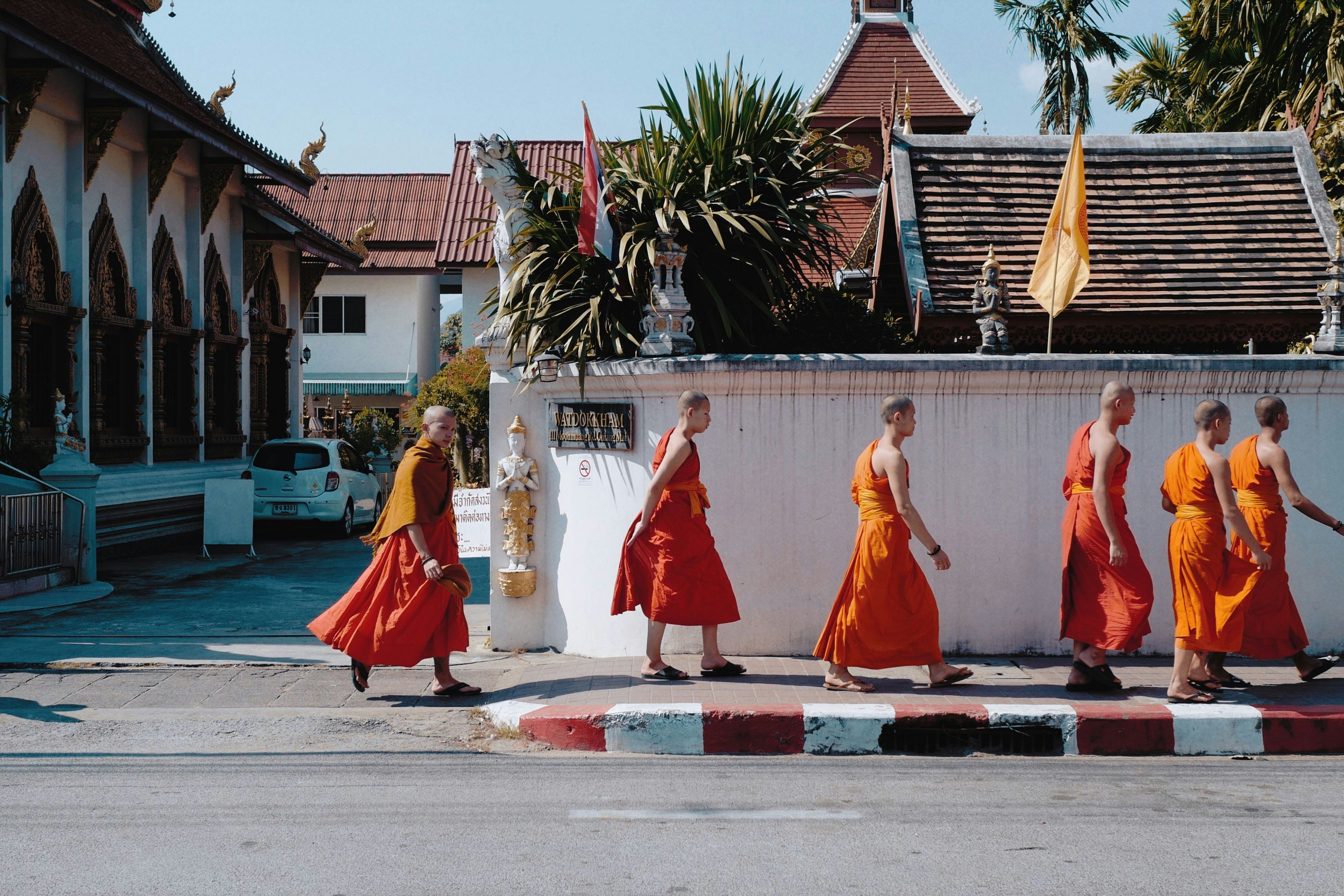 Thai Monks